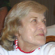 My mother after her complete recovery from COPD and emphysema in December 2008.